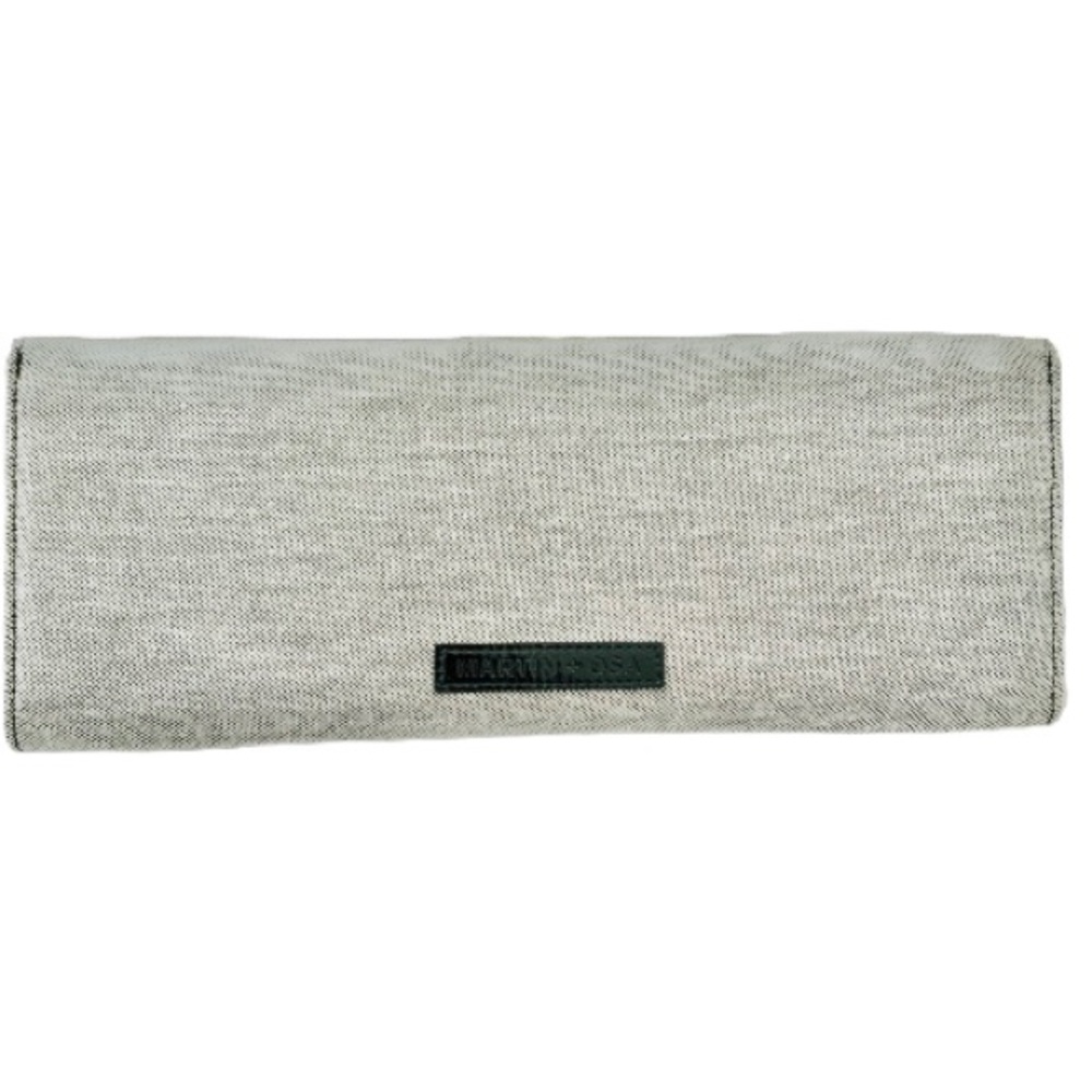 Martin & Osa Grey Tweed Clutch